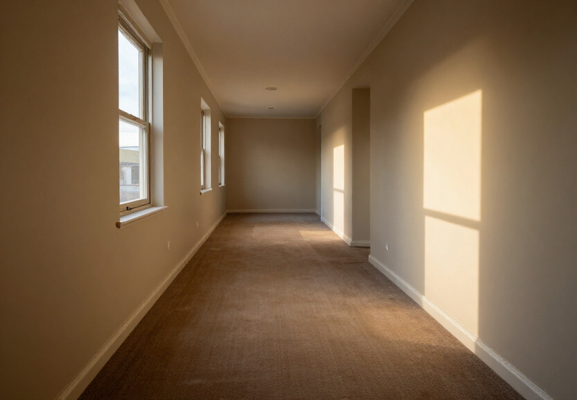 Clean, mould-free wall in a Milperra home after removal